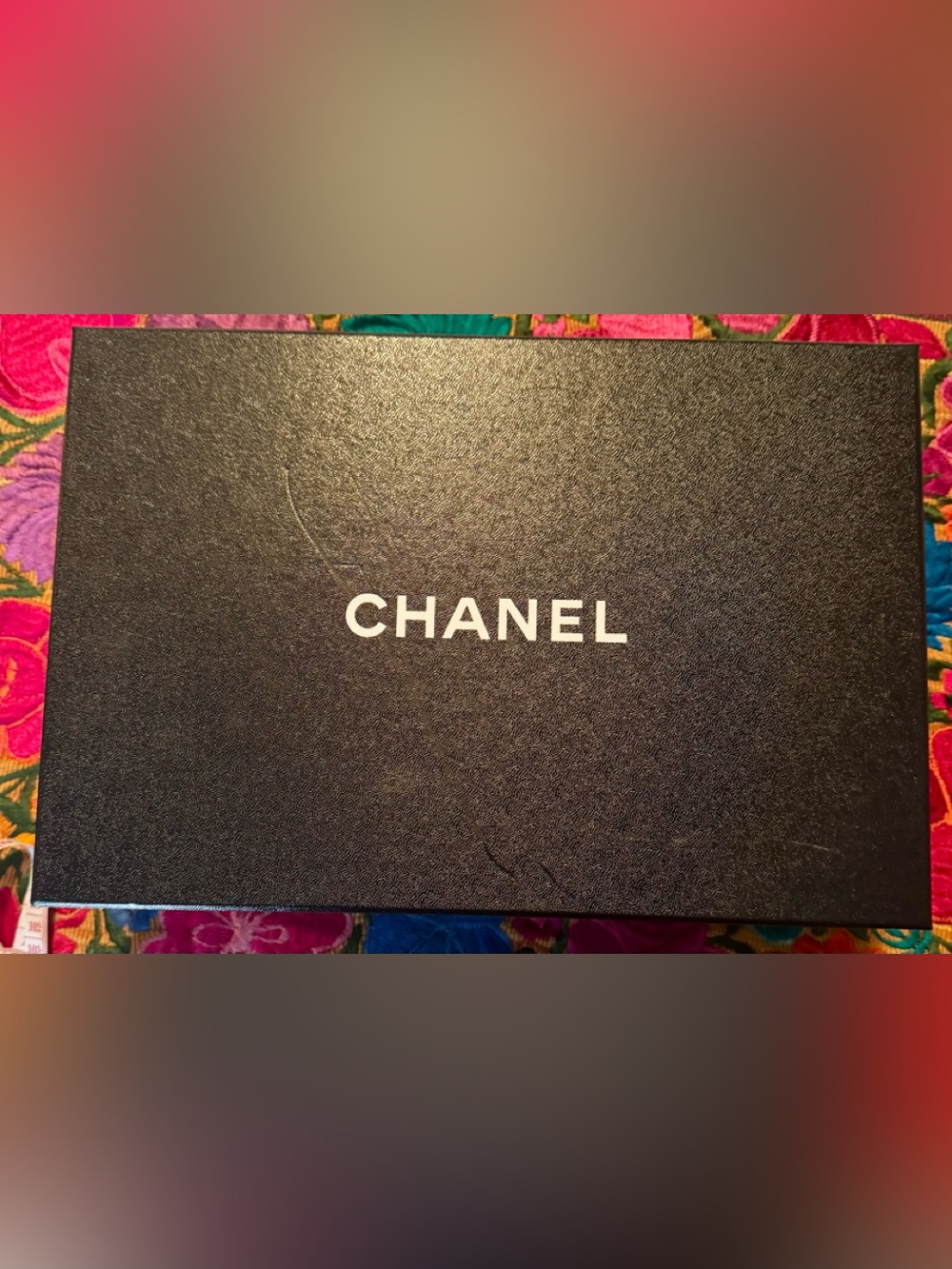 Chanel Shoe Box with Tissue